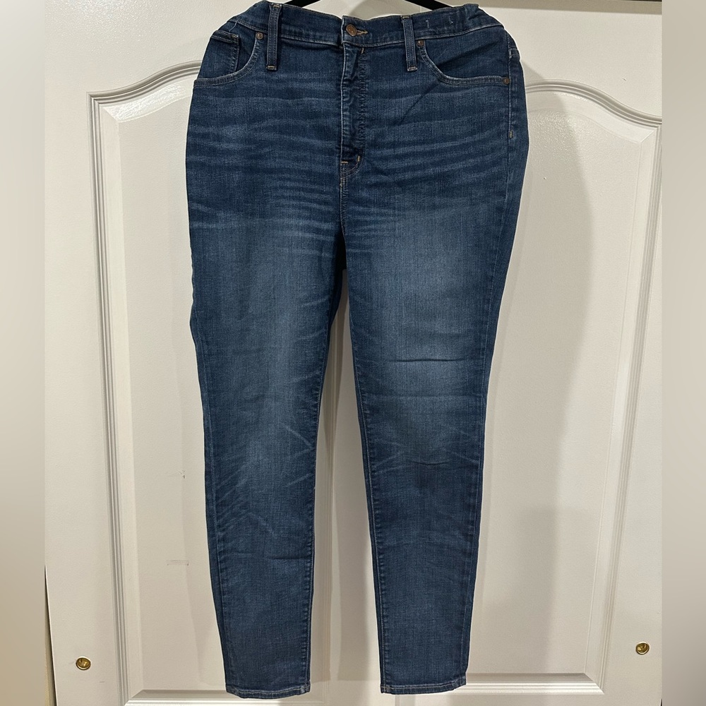 Madewell 10” high rise skinny jean | excellent used condition